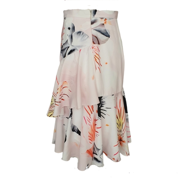 Rodeo show floral tiered ruffle skirt - Picture 3 of 8